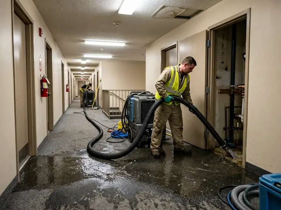 multi-unit-apartment-hallway-f-005 — frequently asked questions, Emergency Burst Pipe Water Extraction & Removal in Sylacaug…
